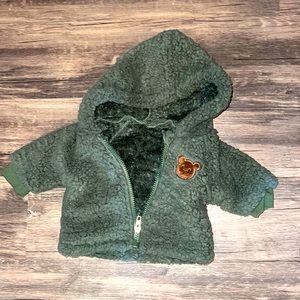 Newborn baby Sherpa/ baby boy / jacket / warm clothing